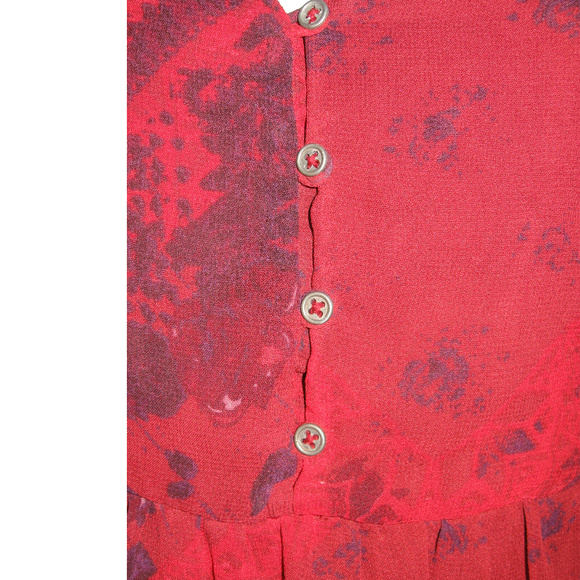 Urban Outfitters Ecote Chiffon Babydoll Dress - Picture 3 of 5